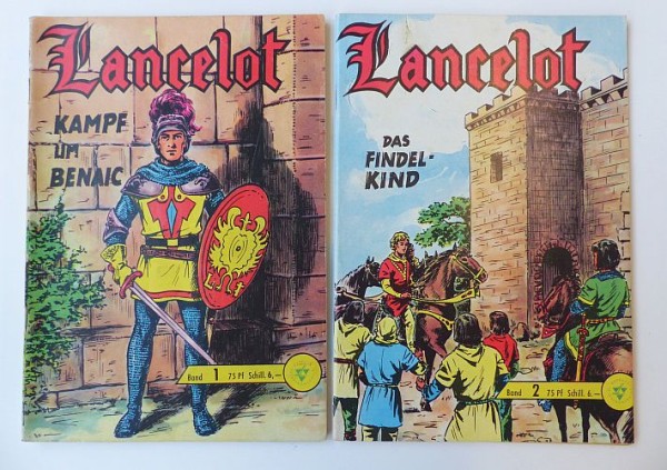 Lancelot (Lehning, Kb.) Nr. 1-54 kpl. (Z2-3)