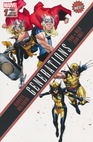 Generations (Panini, Br.) Nr. 1,2