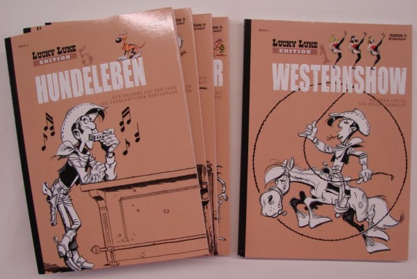 Lucky Luke Edition (Ehapa, Br.) Nr. 1-5 kpl. (Z1-2)