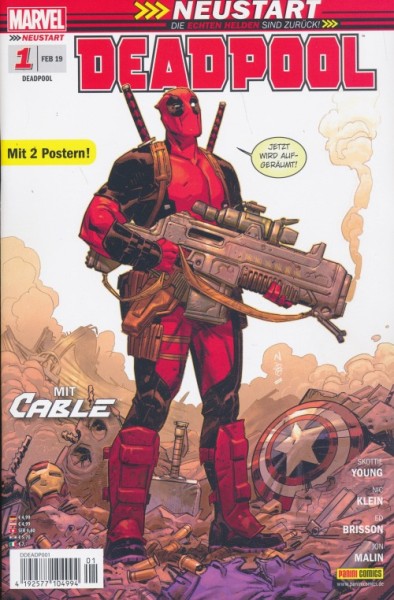 Deadpool (Panini, Gb., 2019) Nr. 1-25 kpl. (Z0-2)