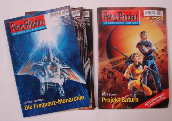 Perry Rhodan in 100er Paketen (Moewig) 1. Auflage Nr. 2500-2599 zus. (Z0-1)