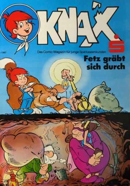 Knax Jahrgang 1987 Nr. 1-6 kpl. (Z0-2)