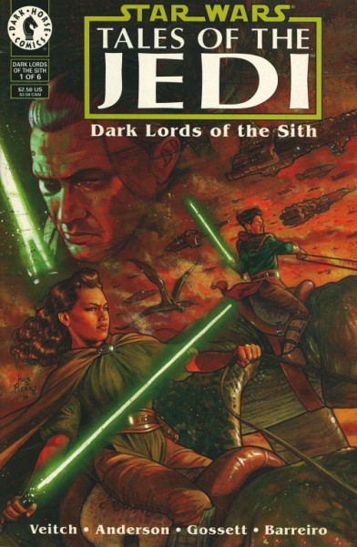 Star Wars: Tales of the Jedi - Dark Lords of the Sith (1994) 1-6 kpl. (Z1-)