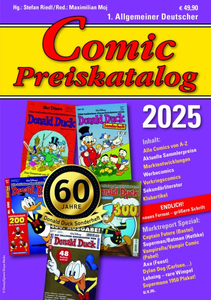 Comic-Preiskatalog 2025 HC (10/24)