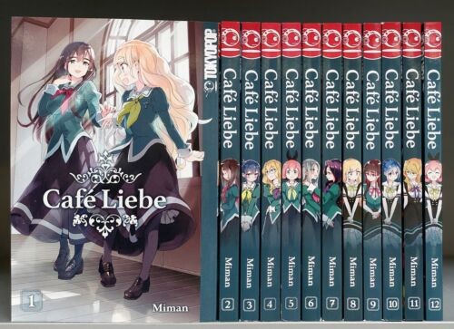 Cafe Liebe (Tokyopop, Tb.) Nr. 1-12 zus. (neu)