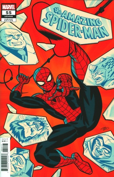 Amazing Spider-Man (2022) 1:25 Variant Cover 55