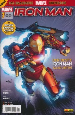 Iron Man (Panini, Gb., 2016) Nr. 1-11 kpl. (Z1)