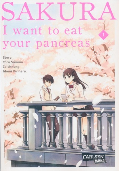 Sakura - I want to eat your pancreas (Carlsen, Tb.) Nr. 1+2 kpl. (Z1)