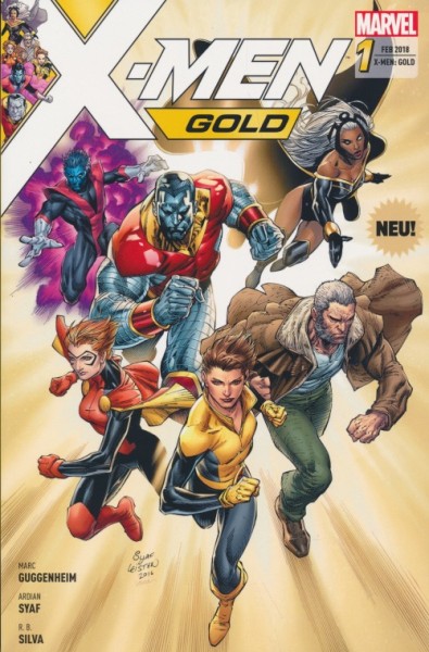 X-Men: Gold (Panini, Br.) Nr. 1