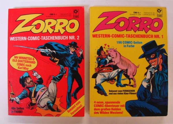 Zorro (Condor, Tb.) Nr. 1-12 kpl. (Z0-2)