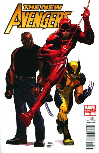 New Avengers (2010) 1:26 Variant Cover 16