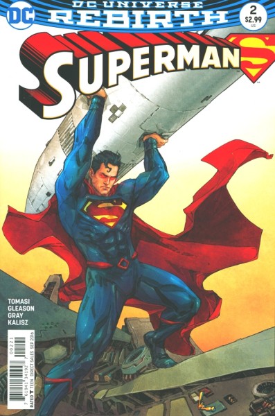 Superman (2016) Kenneth Rocafort Variant Cover 2