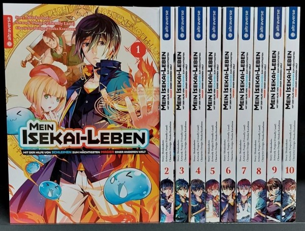 Mein Isekai-Leben (Altraverse, Tb.) Nr. 1-10 zus. (neu)