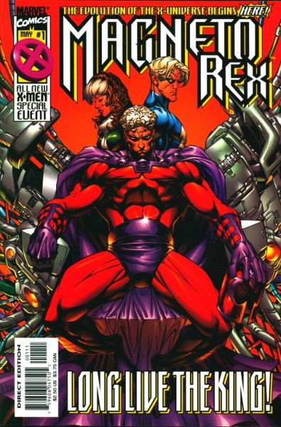 Magneto Rex (1999) 1-3 kpl. (Z1)