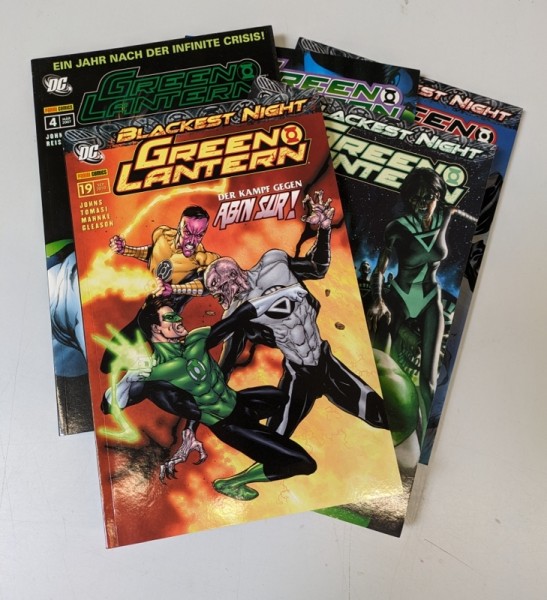 Paket 4214 5 verschiedene Green Lantern Sonderband (Panini, Br.) (Z1)