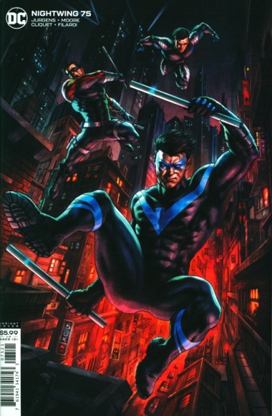 Nightwing (2016) Alan Quah Variant Cover 75