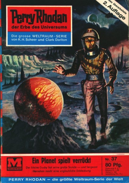 Perry Rhodan (Moewig) 2. Auflage Nr. 1-190 zus. (Z0-2)