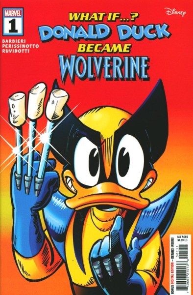 Marvel & Disney: What if…? Donald Duck Became Wolverine (2024) 1