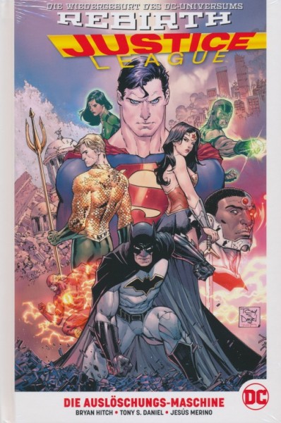 Justice League (Panini, B., 2017) Sammelband Nr. 1-4 (Hardcover)