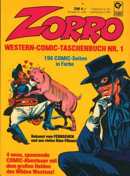 Zorro (Condor, Tb.) Nr. 1-12