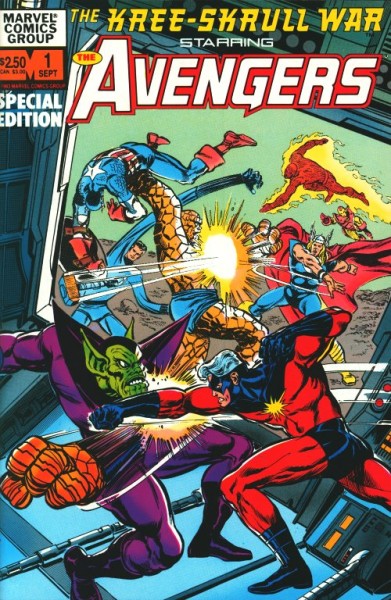 Kree-Skrull War Starring the Avengers (1983) 1+2 kpl. (Z1)