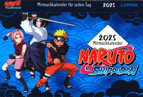 Naruto Shippuden 2025 Mitmachkalender für jeden Tag