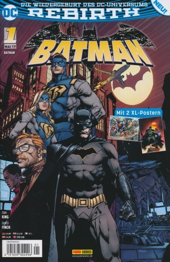 Batman (Panini, Gb., 2017) Nr. 1-59 zus. (Z1)