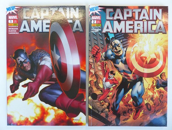 Captain America (Panini, Br., 2012) Nr. 1-4 kpl. (Z1)