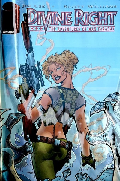 Divine Right (1997) Foil Variant Cover 3