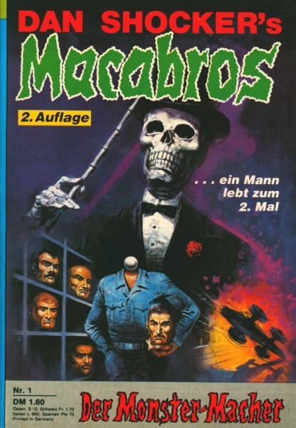 Macabros (Zauberkreis) 2. Auflage Nr. 1-98