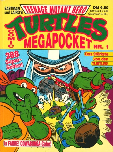 Teenage Mutant Hero Turtles Megapocket (Condor-Interpart, Tb.) 1