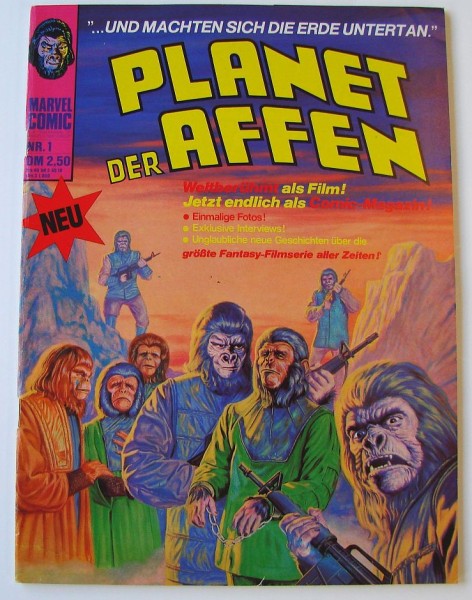 Planet der Affen (Williams, GbÜ.) Nr. 1-13 kpl. (Z2-3)