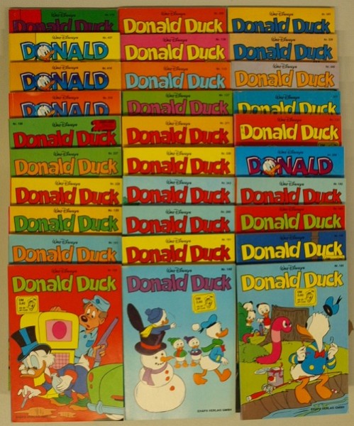 Paket 9605 30 verschiedene Donald Duck Taschenbücher (Z0-2)