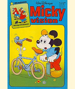 Mickyvision (Walt Disney's) (Ehapa, Gb.) Jhg. 1981 Nr. 1-12 kpl. (Z1-2)