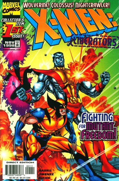 X-Men: Liberators (1998) 1-4 kpl. (Z1-)