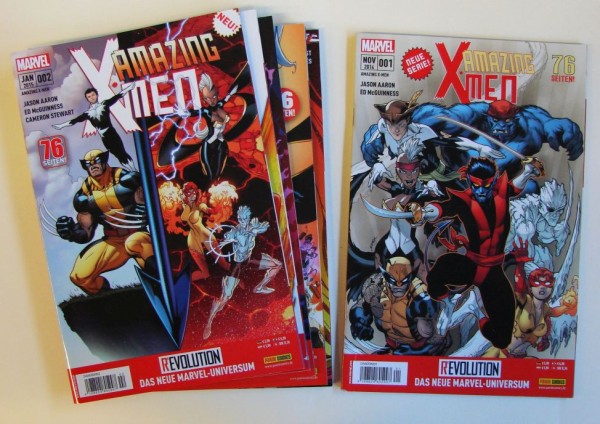 Amazing X-Men (Panini, Gb.) Nr. 1-6 kpl. (Z1-2)