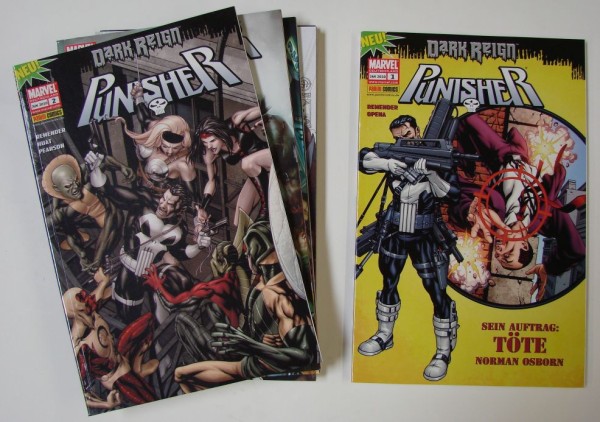 Punisher (Panini, Br., 2010) Nr. 1-6 kpl. (Z1)