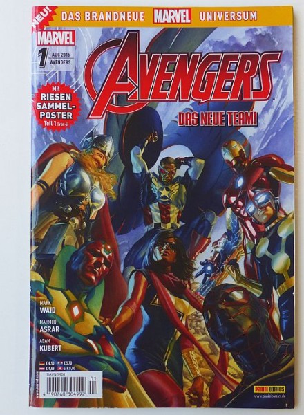 Avengers (Panini, Gb., 2016) Nr. 1-33 kpl. (Z1)