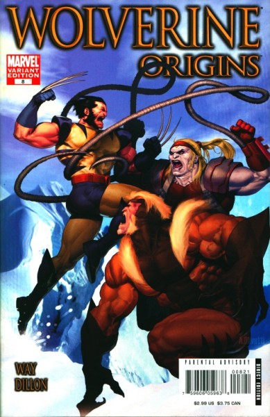 Wolverine: Origins (2006) Ariel Olivetti Variant Cover 8