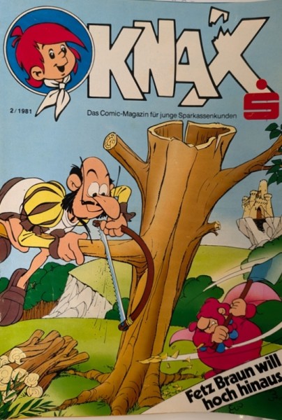 Knax Jahrgang 1981 Nr. 1-6