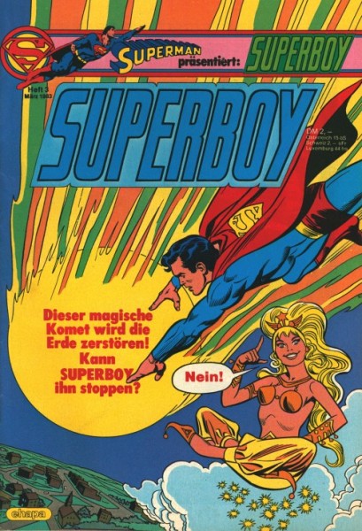 Superboy (Ehapa, Gb.) Jahrgang 1983/84 Nr. 1-34 kpl. (Z0-2)