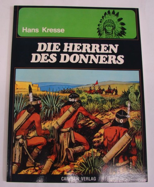 Indianer (Carlsen, Br.) div. Auflage Nr. 1-8 + "Ehre des Kriegers" kpl. (Z0-2)