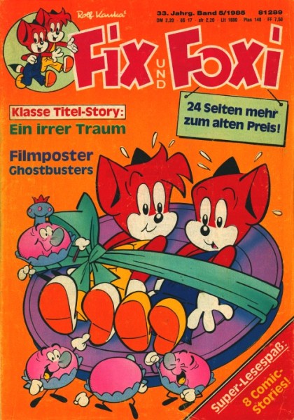 Fix und Foxi (Pabel, Gb.) 33. Jahrgang Nr. 1-52