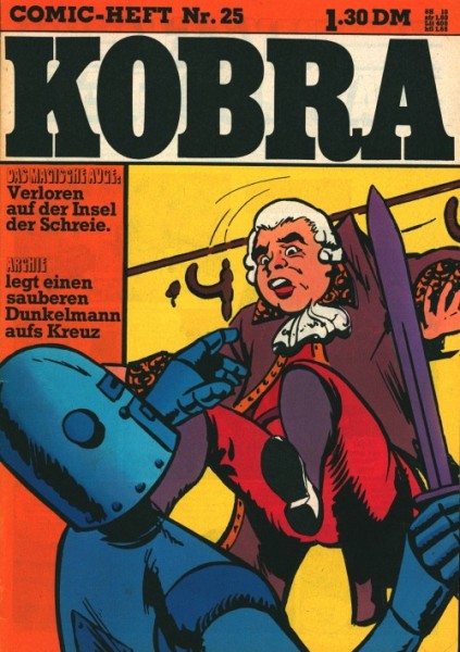 Kobra (Gevacur, Gb.) Jhg. 1975 - Jhg. 1978 kpl. mit allen festen Beilagen (Poster/Riesenposter) (Z0-