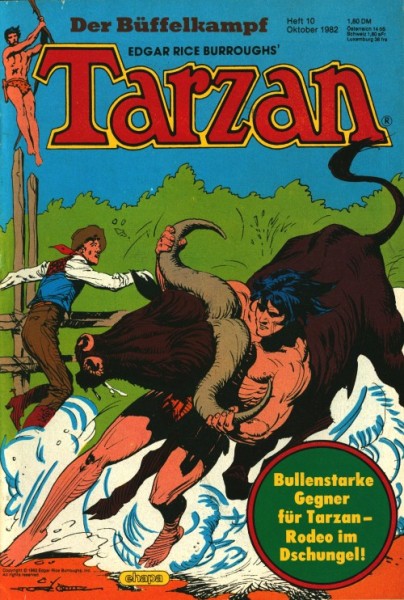 Tarzan (Ehapa, Gb.) Jhrg. 1982 Nr. 1-13 kpl. (Z3)