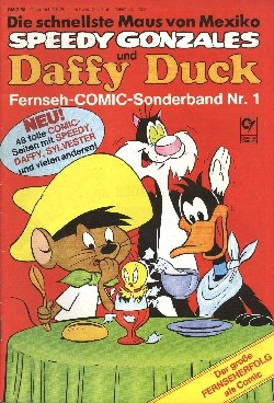 Speedy Gonzales und Daffy Duck (Condor, Gb.,1979) Fernseh-Comic-Sonderband Nr. 1