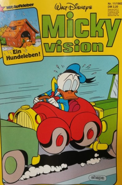 Mickyvision (Walt Disney's) (Ehapa, Gb.) Jhg. 1983 Nr. 1-12 kpl. (Z3)