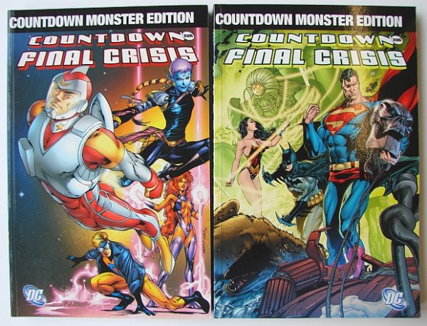 Countdown zur Final Crisis Monster Edition (Panini, Br.) Nr. 1-3 kpl. (Z1)