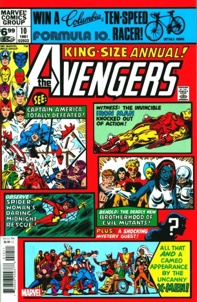 Facsimile Edition: Avengers Annual 10