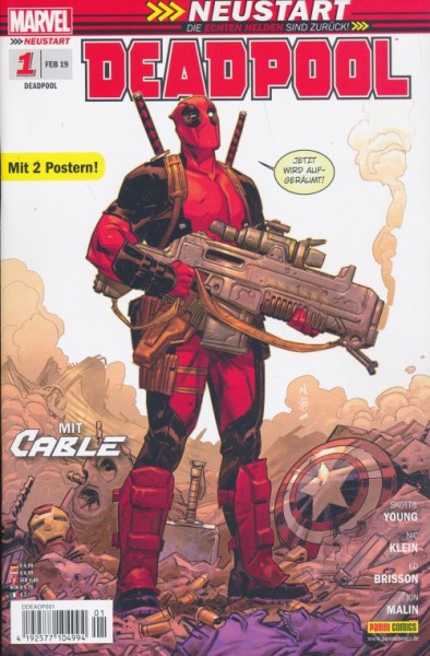 Deadpool (Panini, Gb., 2019) Nr. 1-25 kpl. (Z1-2)